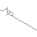 CAS#: 115895-09-5， Ethyl 3,5-Dichloro-4-{[(Hexadecyloxy)Carbonyl]Oxy}Benzoate