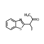 CAS 登录号：115897-38-6， 1-(1,3-苯并噻唑-2-基)-1-氟丙酮