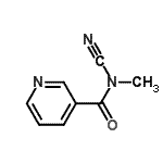 CAS#: 116009-24-6， N-Cyano-N-Methylnicotinamide