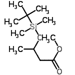 CAS#: 116414-91-6， Methyl 3-{[Dimethyl(2-Methyl-2-Propanyl)Silyl]Oxy}Butanoate