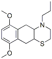 CAS#: 116584-95-3， 6,9-Dimethoxy-4-Propyl-2,3,4a,5,10,10a-Hexahydro-4H-Naphtho(2,3-b)(1,4)Thiazine