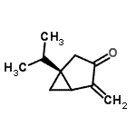 CAS#: 116660-69-6， (1R)-1-Isopropyl-4-Methylenebicyclo[3.1.0]Hexan-3-One