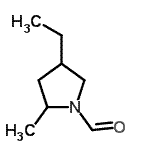 CAS#: 116679-50-6， 4-Ethyl-2-Methyl-1-Pyrrolidinecarbaldehyde