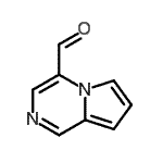 CAS 登录号：116758-05-5， 吡咯并[2,1-f]吡嗪-4-甲醛