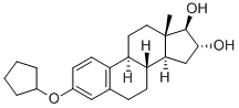 CAS#: 1169-79-5， (16alpha,17beta)-3-(Cyclopentyloxy)-Estra-1,3,5(10)-Triene-16,17-Diol