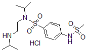 CAS#: 116907-13-2， 4-Methanesulfonamido-N-Propan-2-Yl-N-[2-(Propan-2-Ylamino)Ethyl]Benzenesulfonamide Hydrochloride