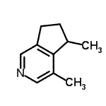 CAS#: 116963-96-3， 4,5-Dimethyl-6,7-Dihydro-5H-Cyclopenta[c]Pyridine