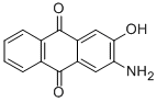 结构式 CAS# 117-77-1, 2-氨基-3-羟基-9,10-蒽二酮
