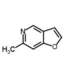 CAS 登录号：117013-82-8， 6-甲基呋喃并[3,2-c]吡啶