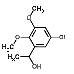 CAS#: 117052-18-3， 1-(5-Chloro-2,3-Dimethoxyphenyl)Ethanol