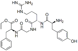 CAS#: 117062-52-9， Ethyl (2S)-2-[[2-[[(2R)-2-[[(2S)-2-Amino-3-(4-Hydroxyphenyl)Propanoyl]Amino]-5-(Diaminomethylideneamino)Pentanoyl]Amino]Acetyl]Amino]-3-Phenylpropanoate