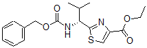 CAS#: 117076-27-4， Ethyl 2-[(1R)-2-Methyl-1-(Phenylmethoxycarbonylamino)Propyl]-1,3-Thiazole-4-Carboxylate
