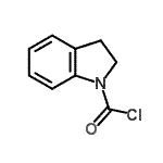 CAS 登录号：117086-91-6， 1-吲哚啉羰基氯化物