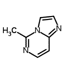 CAS 登录号：117186-22-8， 5-甲基咪唑并[1,2-c]嘧啶
