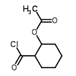 CAS 登录号：117241-43-7， 2-(氯甲酰基)环己基乙酸酯