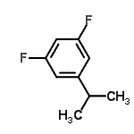 CAS 登录号：117358-53-9， 1,3-二氟-5-异丙基-苯