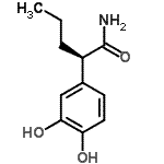 CAS 登录号：117406-77-6， (2R)-2-(3,4-二羟基苯基)戊酰胺