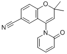 CAS#: 117545-11-6， 2,2-Dimethyl-4-(2-Oxopyridin-1-Yl)Chromene-6-Carbonitrile