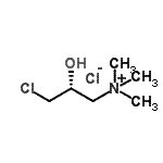 CAS 登录号：117604-42-9， (2R)-3-氯-2-羟基-N,N,N-三甲基-1-丙氯化铵