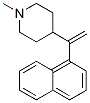 CAS 登录号：117613-42-0， 1-甲基-4-(1-萘基乙烯基)哌啶