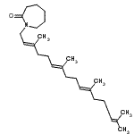 CAS#: 117694-78-7， 1-[(2E,6E,10E)-3,7,11,15-Tetramethyl-2,6,10,14-Hexadecatetraen-1-Yl]-2-Azepanone