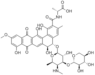 CAS#: 117704-65-1， Pradimicin A