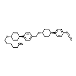CAS 登录号：117736-18-2， 1-(反式-4-庚基环己基)-4-{2-[反式-4-(4-异硫氰酸基苯基)环己基]乙基}苯
