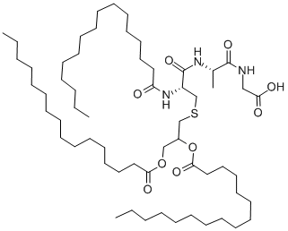 CAS#: 117858-54-5， Tripalmitoyl-cysteinyl-alanyl-glycine