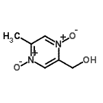 CAS#: 117887-01-1， (5-Methyl-1,4-Dioxido-2-Pyrazinyl)Methanol