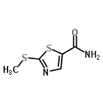 CAS#: 117887-05-5， 2-(Methylsulfanyl)-1,3-Thiazole-5-Carboxamide