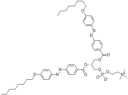 CAS#: 117894-50-5， Bis(4'-N-Octanoxyazobenzene-4-Carboxyl)Phosphatidylcholine