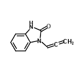 CAS 登录号：117953-85-2， 1-丙二烯基-1,3-二氢-2H-苯并咪唑-2-酮