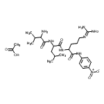 CAS#: 117961-23-6， Valylleucyl-N-(4-Nitrophenyl)Argininamide Acetate (1:1)