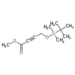 CAS#: 117968-51-1， Methyl 4-{[Dimethyl(2-Methyl-2-Propanyl)Silyl]Oxy}-2-Butynoate