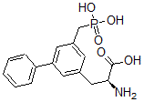 CAS#: 118077-09-1， (2S)-2-Amino-3-[3-Phenyl-5-(Phosphonomethyl)Phenyl]Propanoic Acid