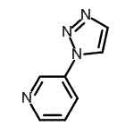 CAS 登录号：118078-93-6， 3-(1H-1,2,3-三唑-1-基)吡啶