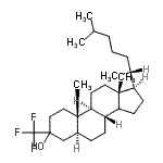 CAS#: 118143-27-4， (5alpha,14xi,20R)-3-(Trifluoromethyl)Cholestan-3-Ol