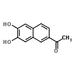 CAS#: 118199-17-0， 1-(6,7-Dihydroxy-2-Naphthyl)Ethanone