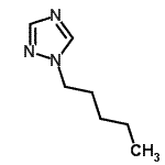 CAS#: 118227-36-4， 1-Pentyl-1H-1,2,4-Triazole