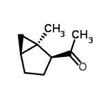 CAS 登录号：118335-97-0， 1-[(1R,2S,5S)-1-甲基双环[3.1.0]己-2-基]乙酮