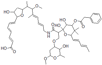 CAS#: 118498-92-3， Phenelfamycin B