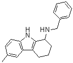 CAS#: 118498-98-9， N-Benzyl-6-Methyl-2,3,4,9-Tetrahydro-1H-Carbazol-1-Amine