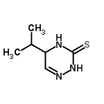 CAS 登录号：118768-94-8， 5-异丙基-4,5-二氢-1,2,4-三嗪-3(2H)-硫酮