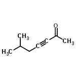 CAS#: 118893-61-1， 6-Methyl-3-Heptyn-2-One