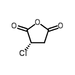 CAS 登录号：1192-71-8， (3S)-3-氯二氢-2,5-呋喃二酮