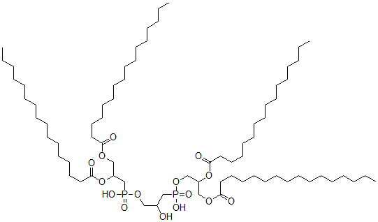 CAS#: 119206-59-6， 1,2-Dipalmitoyloxypropyl-3-(2'-Hydroxypropyl-3'-(1'',2''-Dipalmitoylglycerol))Biphosphonate