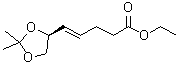 CAS 登录号：119392-30-2， (4E)-5-[(4S)-2,2-二甲基-1,3-二氧戊环-4-基]-4-戊烯酸乙酯