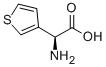 结构式 CAS# 1194-87-2, (alphaS)-alpha-氨基-3-噻吩乙酸