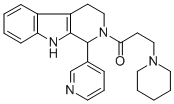 CAS#: 119464-27-6， 3-Piperidin-1-Yl-1-(1-Pyridin-3-Yl-1,3,4,9-Tetrahydropyrido[3,4-b]Indol-2-Yl)Propan-1-One