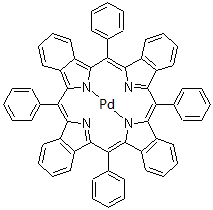 CAS 登录号：119654-64-7， [6,13,20,27-四苯基-29H,31H-四苯并卟啉(2-)-kappa<sup>2</sup>N<sup>29</sup>,N<sup>31</sup>]钯